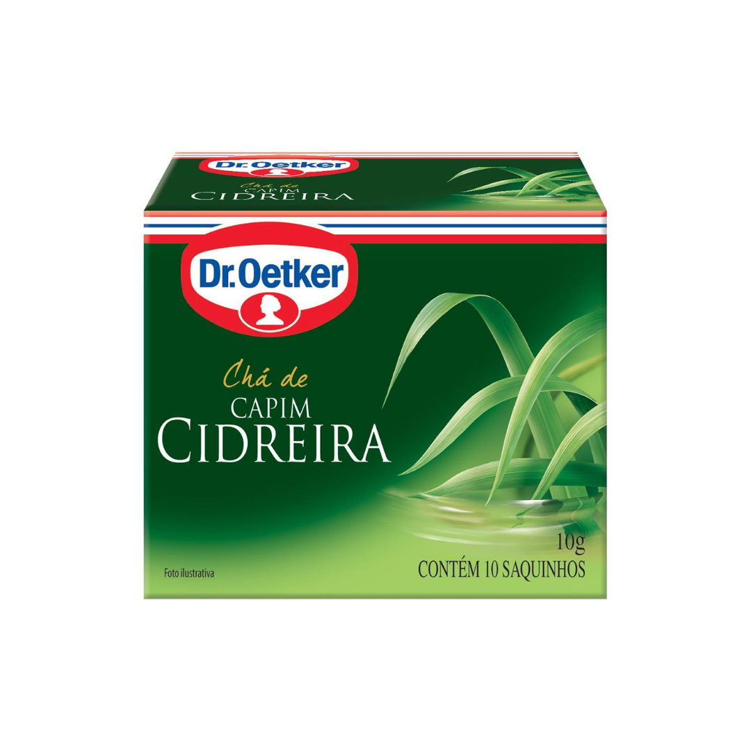 Dr. Oetker Chá de Capim Cidreira - 10 sachês (10g)